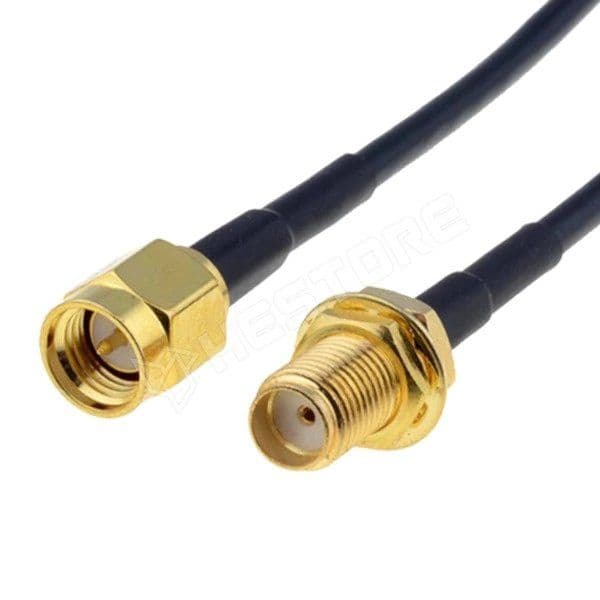 GPRS / LTE antenna toldó kábel, SMA dugó- SMA aljzat, 3m
