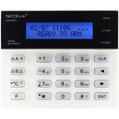 SECOLINK KM20B LCD kezelő